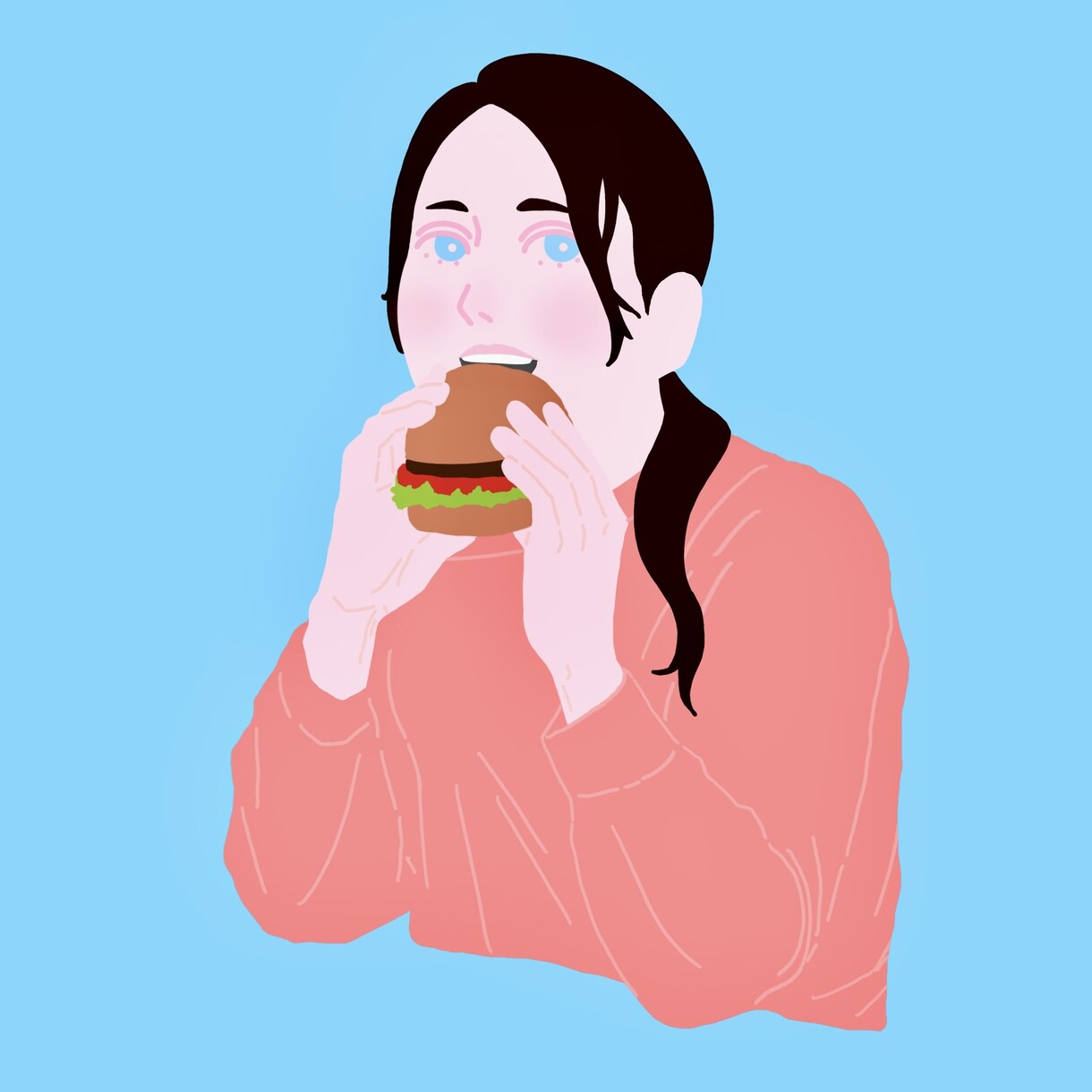 ポップでかわいい似顔絵お描きします アイコン、商用なんでもご自由にお使いください。 イメージ4