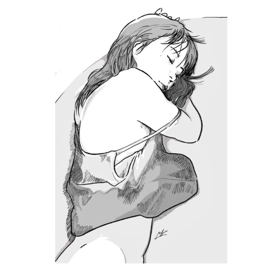 今時なシンプルでおしゃれなイラスト描きます インスタやSNSで映えるシンプルかつアンニュイな雰囲気！ イメージ3