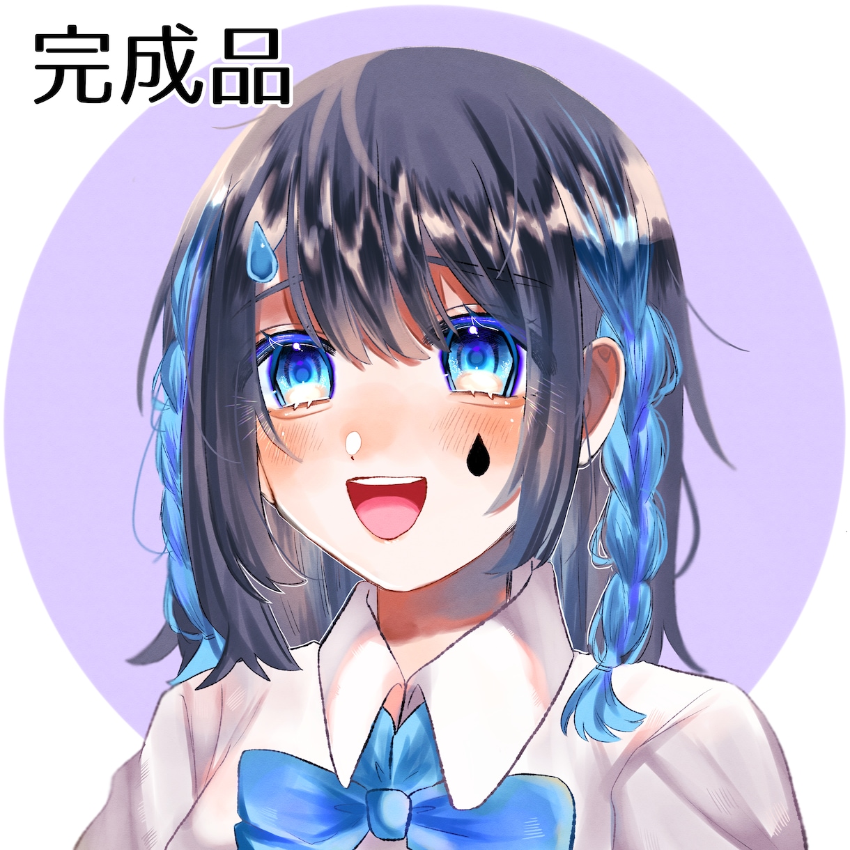 胸上アイコンを描きます 納品早めです！説明を読んでからご依頼ください！( ᵕᴗᵕ ) イメージ1