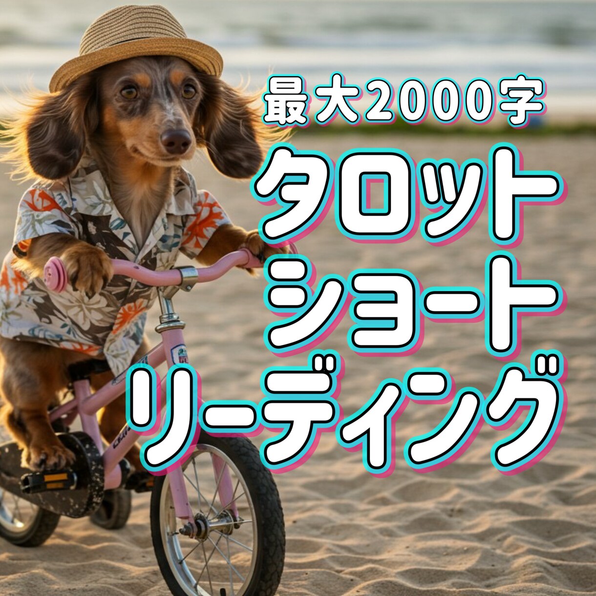 恋愛や仕事どんな事でも現状から未来まで占います 問題解決へのアドバイスあり！最大2000文字のショート版鑑定 イメージ1