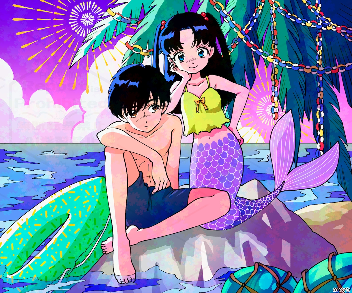 80年代風の、イラストを描きます レトロポップなイラストをお求めの方に！ イメージ3