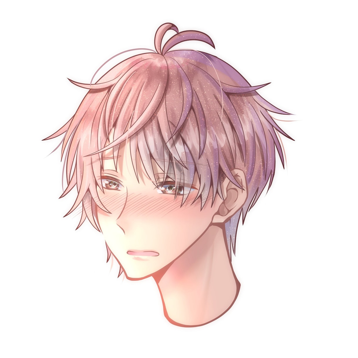 SNSアイコンイラスト描きます 可愛い系～BLチックなイラストまで幅広いイラスト作成します イメージ1