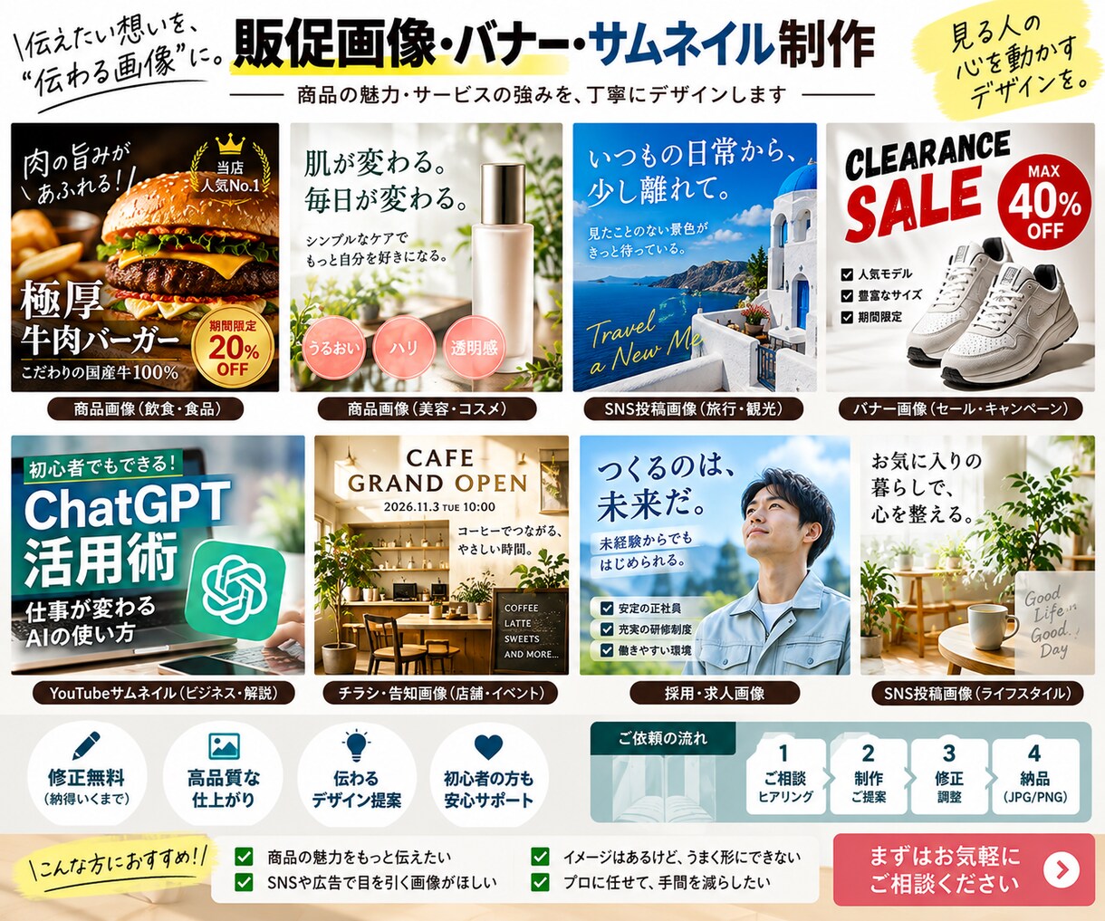 商品がもっと魅力的に伝わる販促画像を制作します EC・SNSに｜商品の魅力と「伝えたい」を画像にします イメージ2