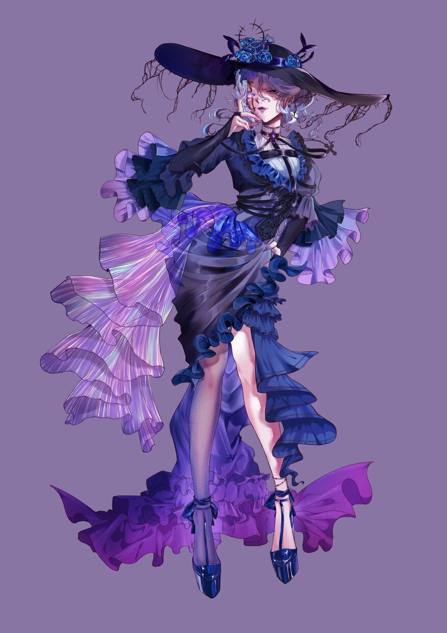 透明感溢れるキャラクターイラストを制作いたします 繊細な光と色彩で、心に残る美しさを。 イメージ4