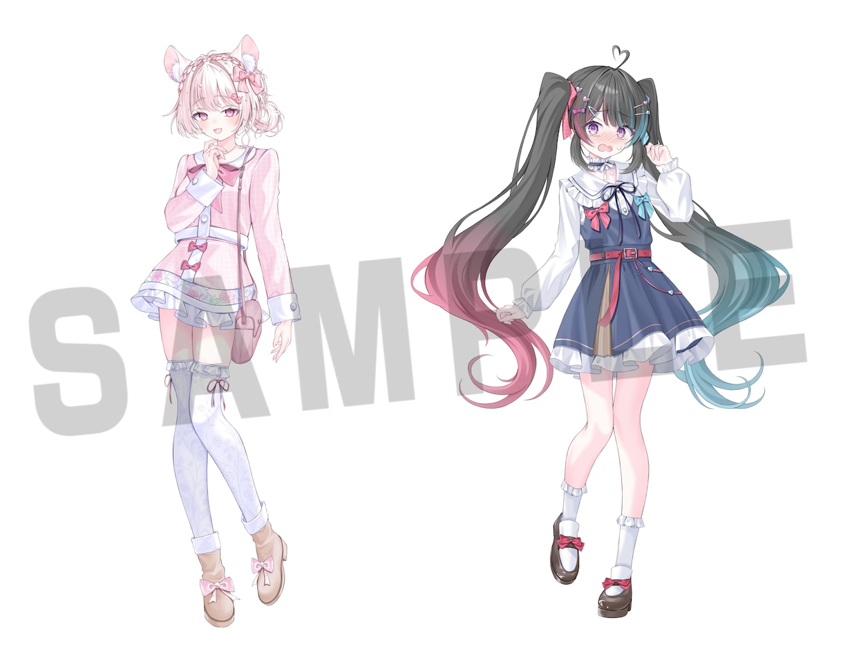 商用利用無料！期待以上のイラストを制作します 立ち絵やキービジュアルが必要な方へ！X、配信等にぜひ！ イメージ7