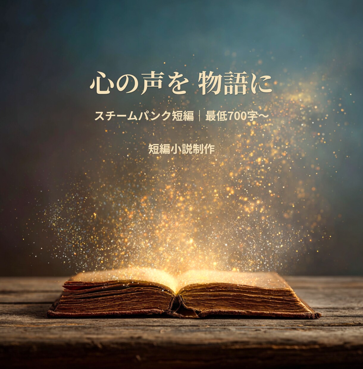 あなたの心の声をスチームパンクの物語にします スチームパンクの世界で紡ぐ心灯る物語 イメージ1