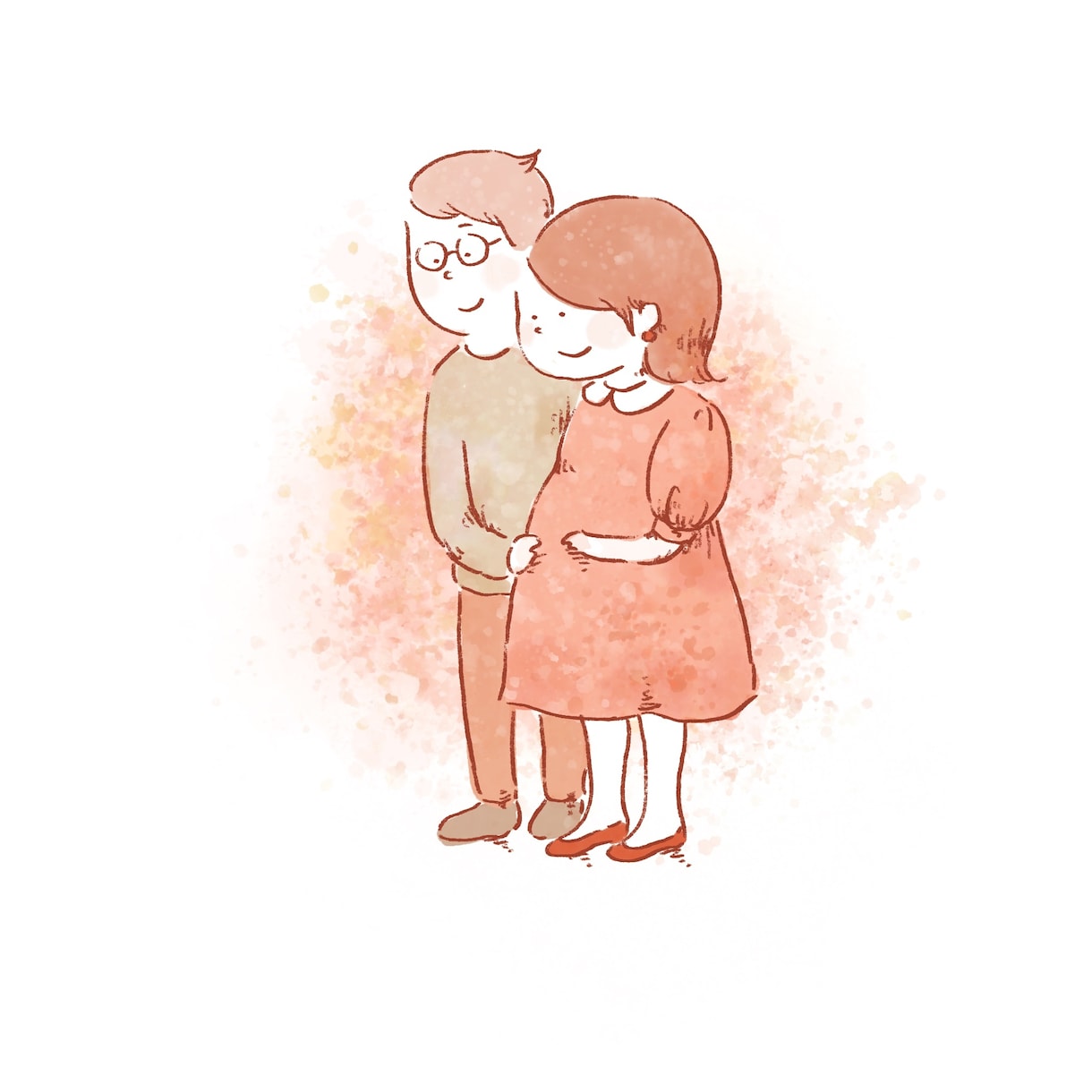 にじみ・水しぶきの美しい透明水彩イラスト描きます 名刺/アイコン/プレゼント/webサイトをグッと印象的に イメージ2