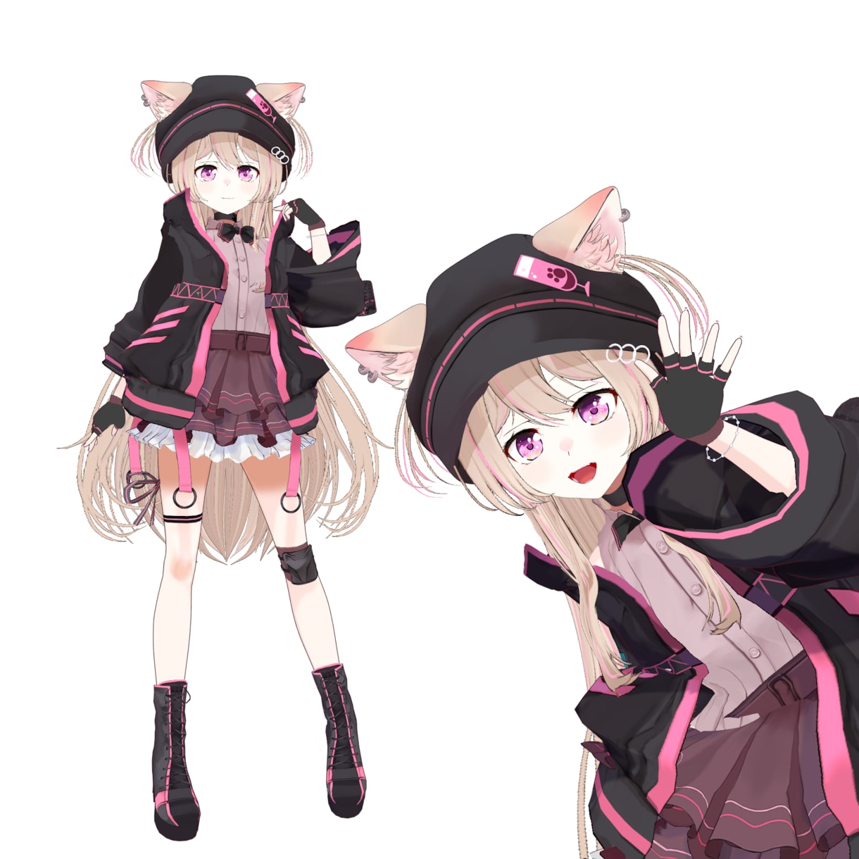 VTuberさん向けの3Dモデル作成します 画像1枚からでOK！キャラクター3Dモデリング致します！ イメージ4