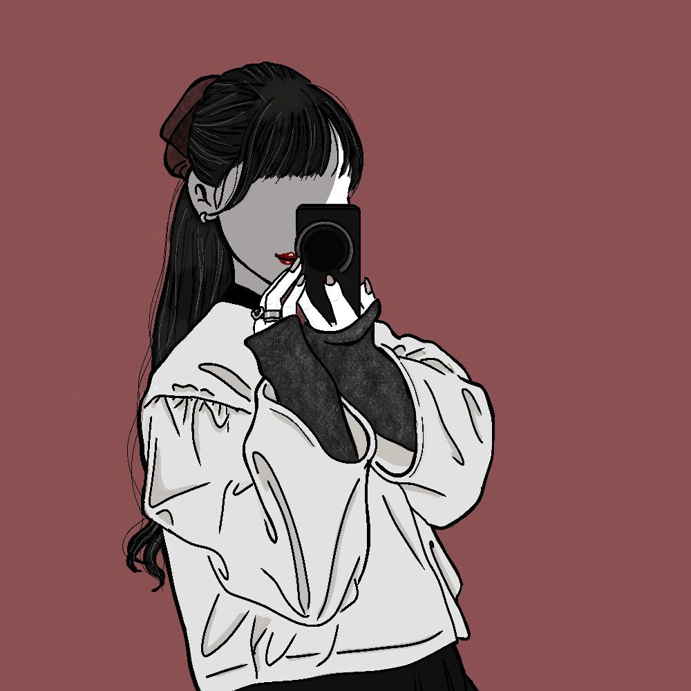 顔隠し専門！おしゃれ雰囲気アイコン描きます 似てる！より雰囲気かわいい！を求めている方へ！ イメージ5
