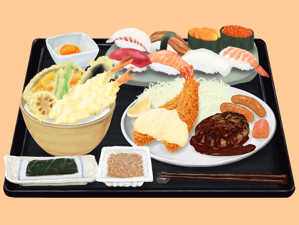 食べ物イラストを描きます リアル描写にこだわっています。 イメージ2