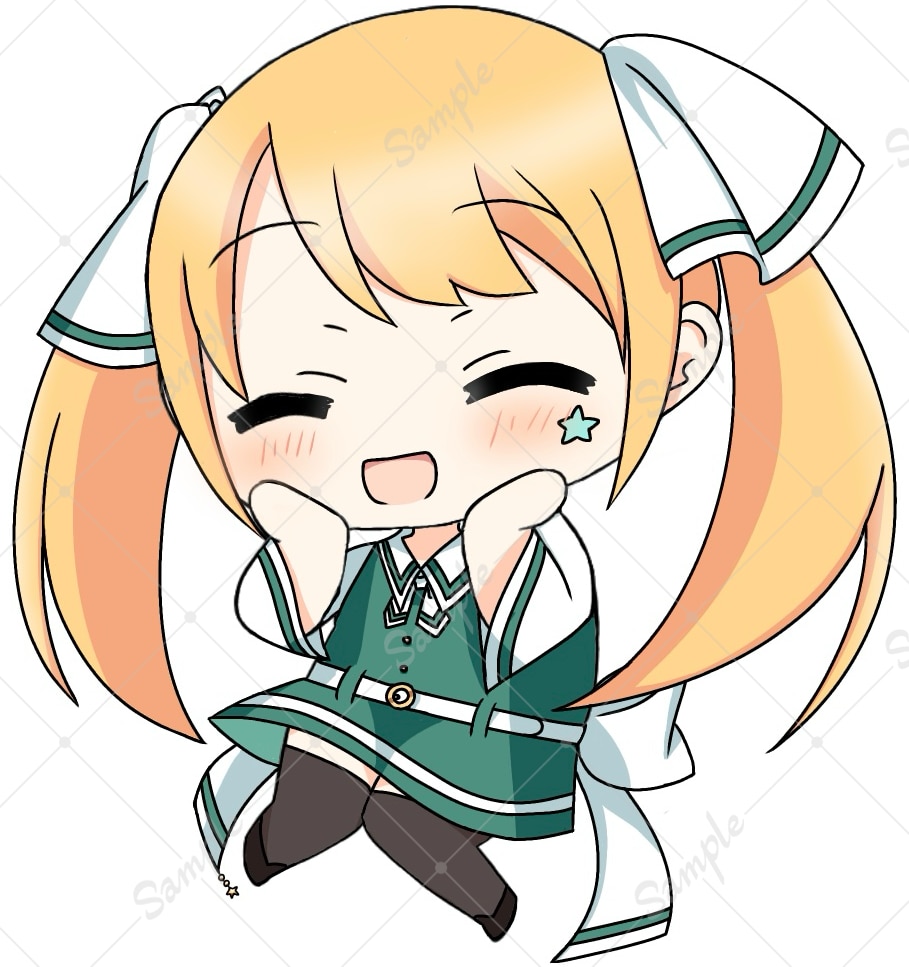 商用利用可能！ミニキャラクターイラストを描きます 商用利用可！お気軽にご相談ください。 イメージ1