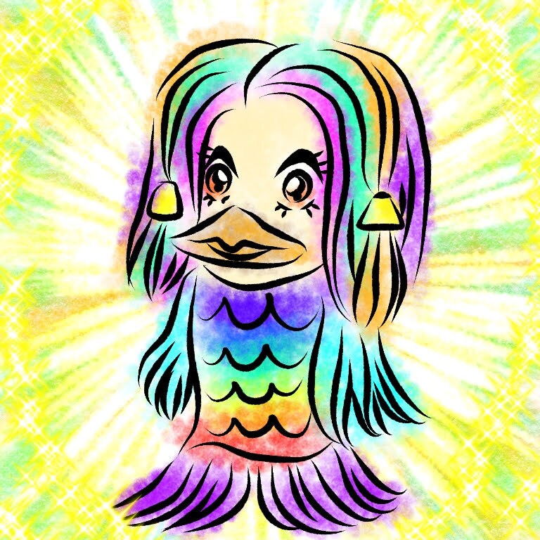 コロナに負けるな❗商店応援アマビエイラスト描きます SNSでも注目！商用利用OKのオリジナル作品でお店を元気に！ イメージ4