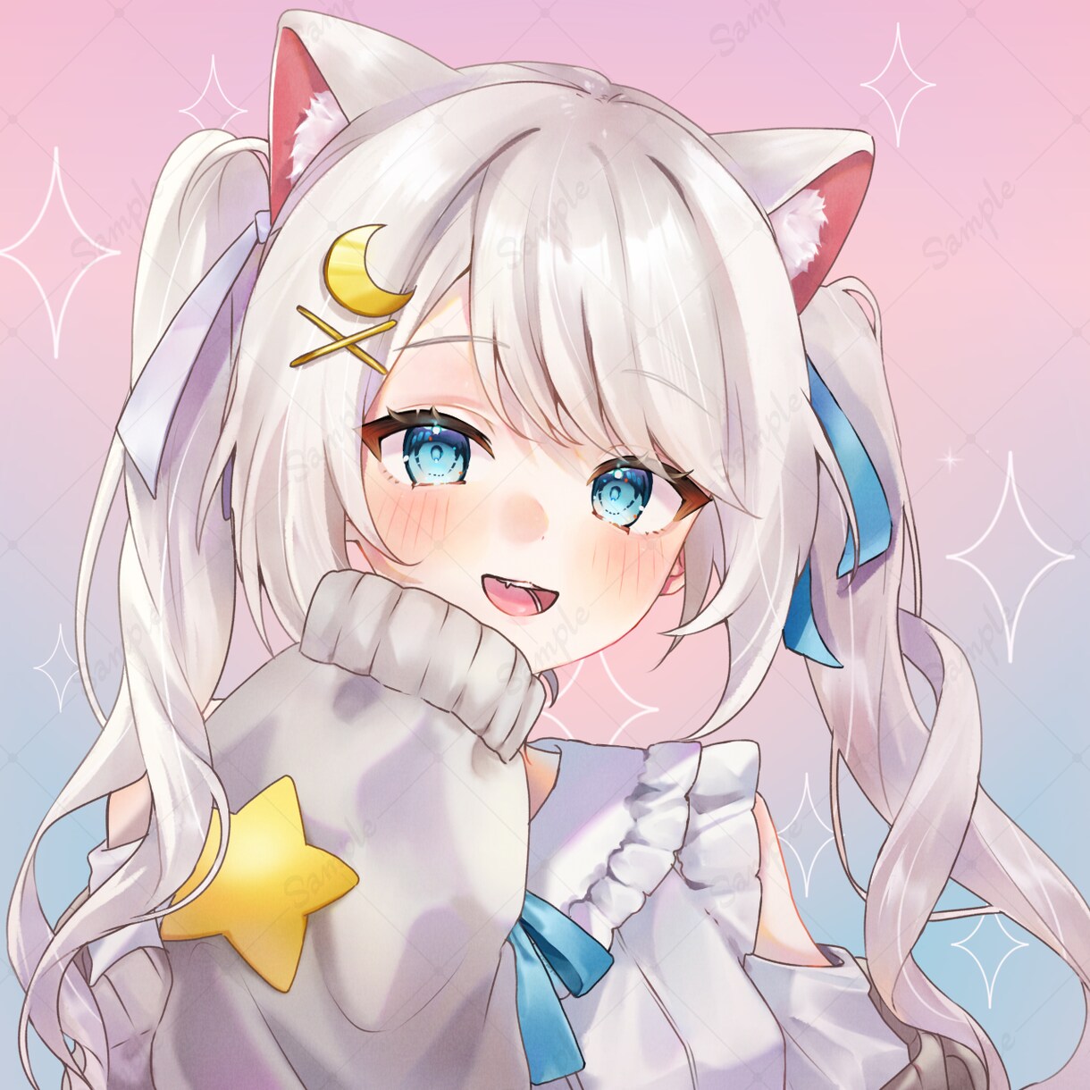 目を惹くアイコンを描きます SNSに使えるかわいいアイコンを描きます イメージ7