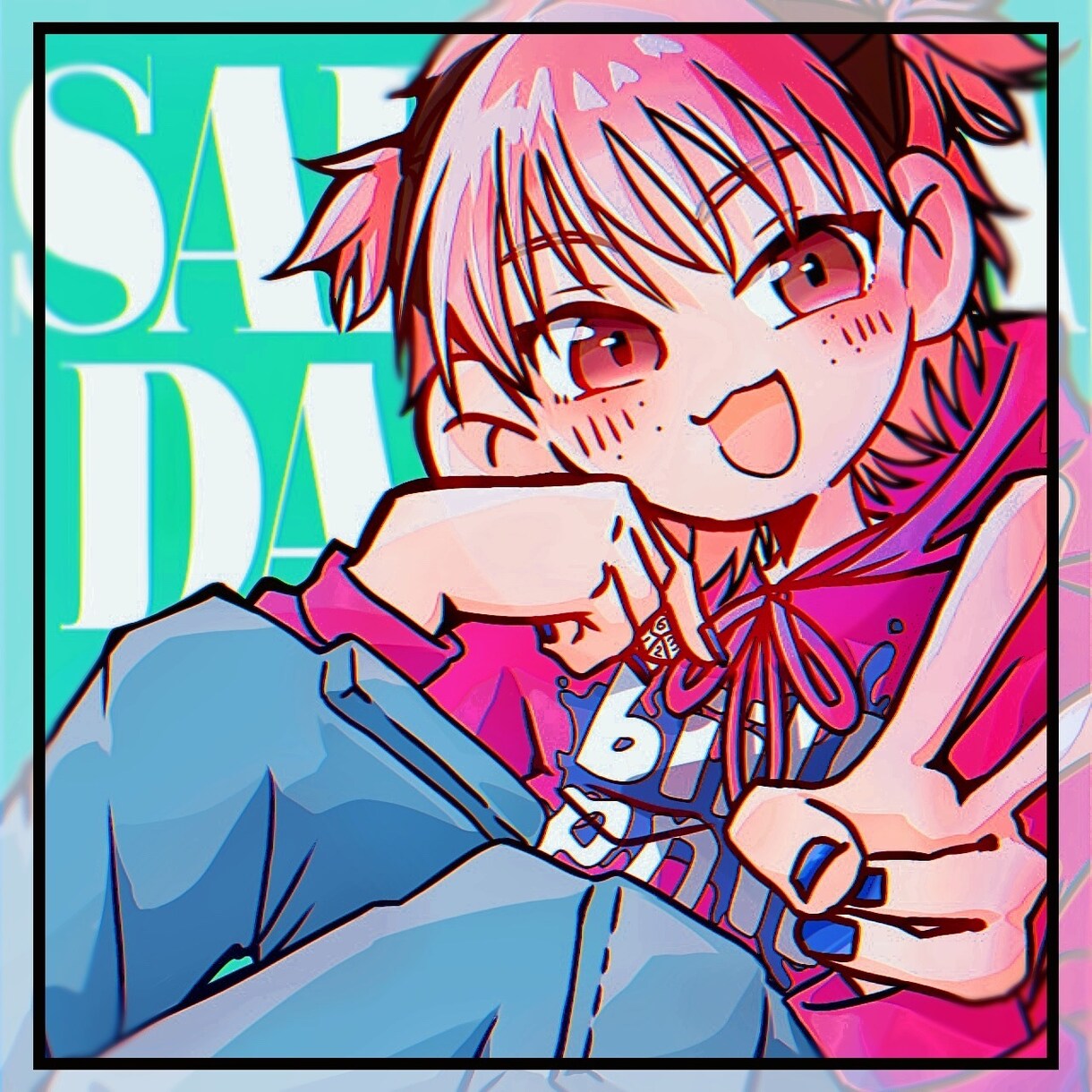 気分が明るくなるような、可愛いミニキャラを描きます パッと目を引く、カラフルかイラストと笑顔が得意です！ イメージ5