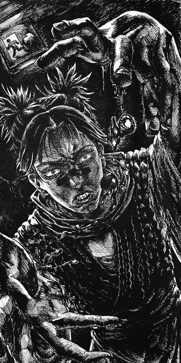 情報が多いアナログのイラストを描きます 他にもオリジナリティあるアイコンなどにどうぞ イメージ3