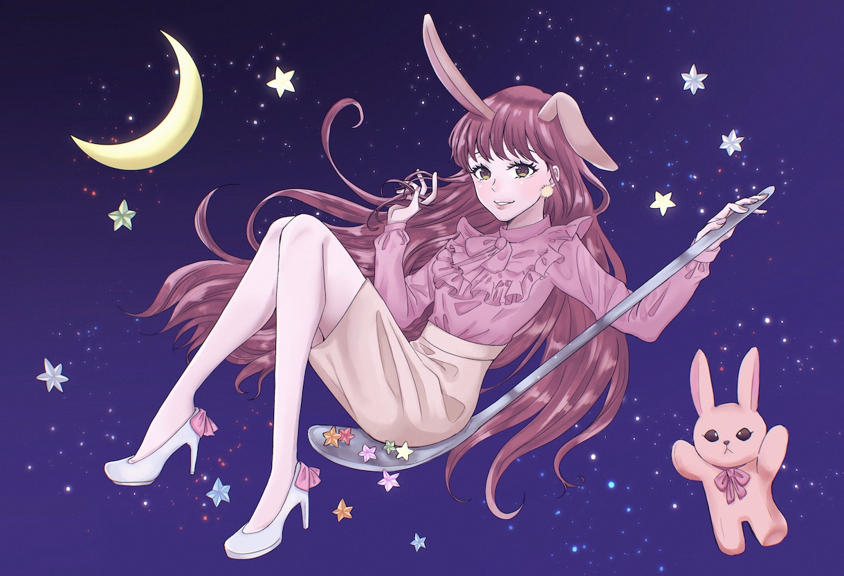 配信・アイコン・動画・立ち絵等のイラスト描きます 【先着3名様特価】実績作りのため、お安くお描きします！ イメージ2