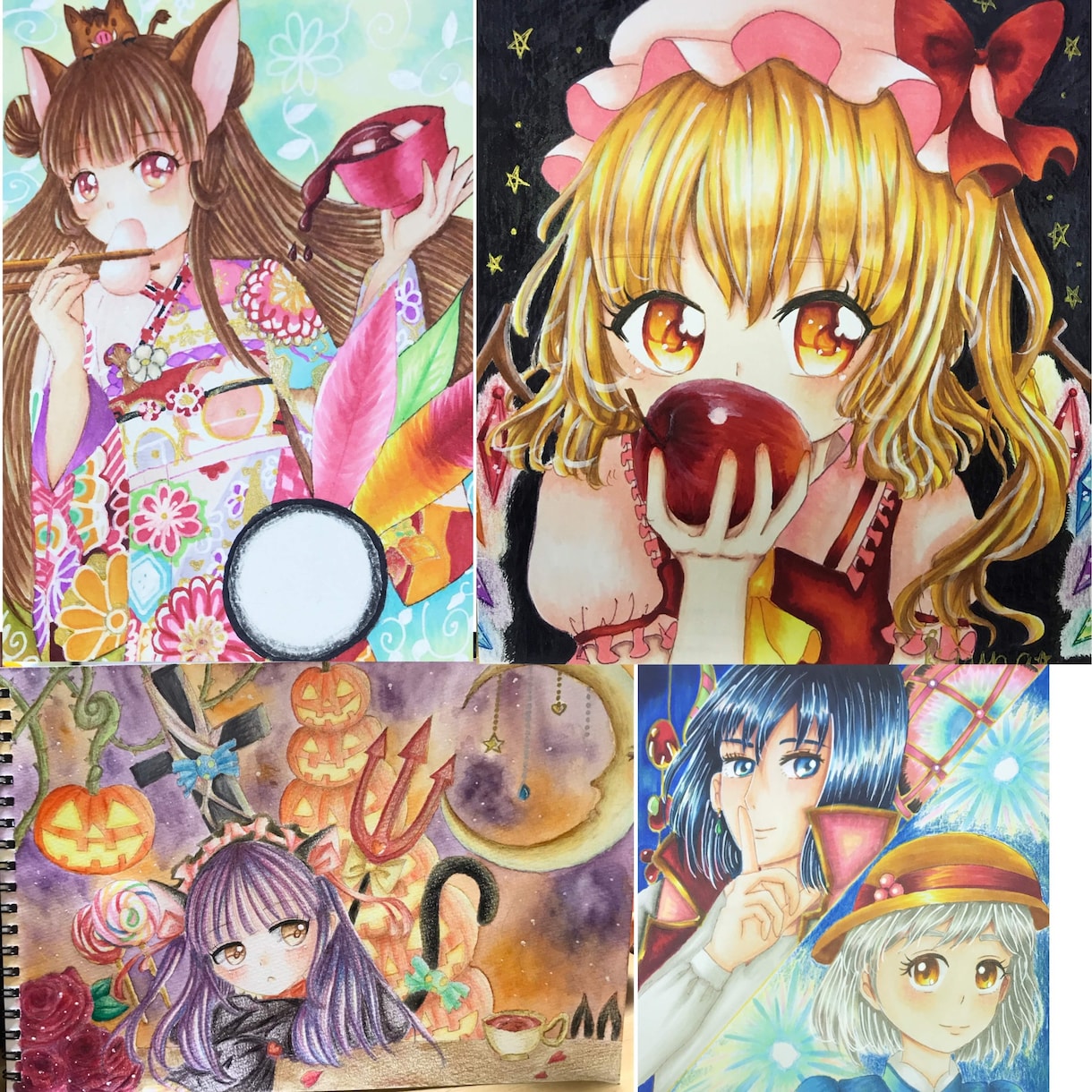 お客様だけのイラストを提供致します 依頼者様好みのイラストに出会えますように‪ஐ‬ イメージ2