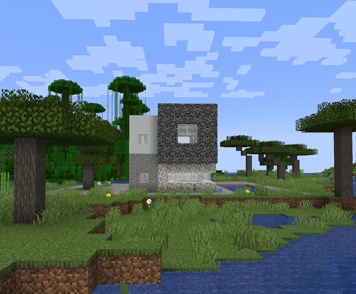 マイクラのモダンハウスを簡単に作れます マイクラワールドに、オシャレなモダンハウスを誕生させよう！ イメージ5