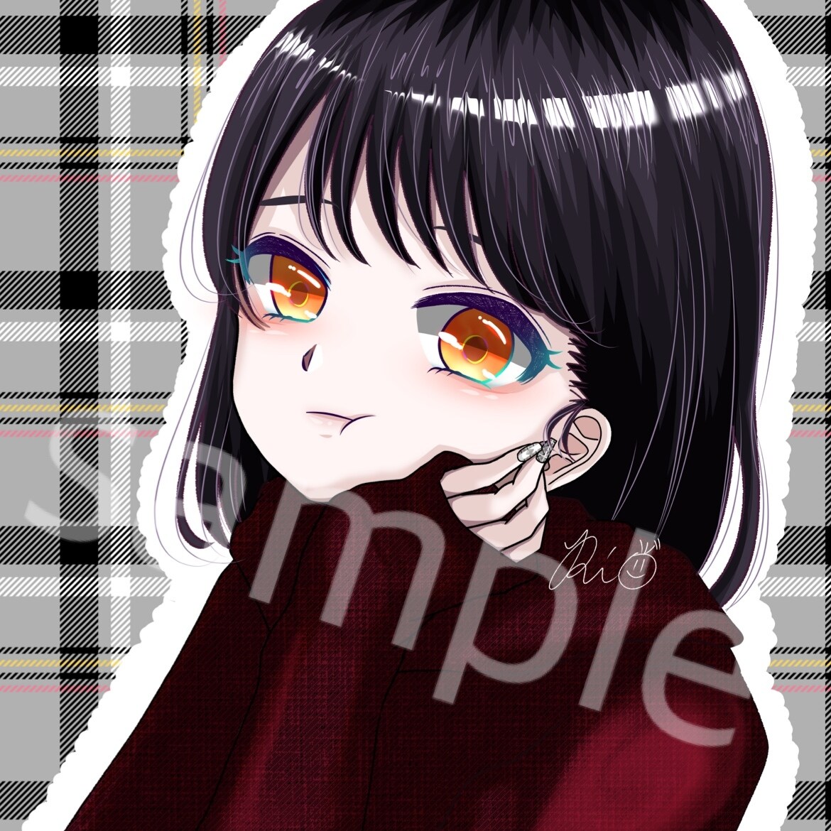 SNSアイコン描きます ご購入前に必ずDMにてご連絡下さい☺︎！ イメージ3