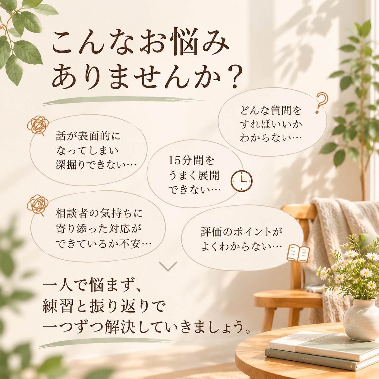 キャリコン実技面接のロープレ練習をお相手します 現役キャリコン・人事経験者が丁寧にフィードバック！ イメージ2