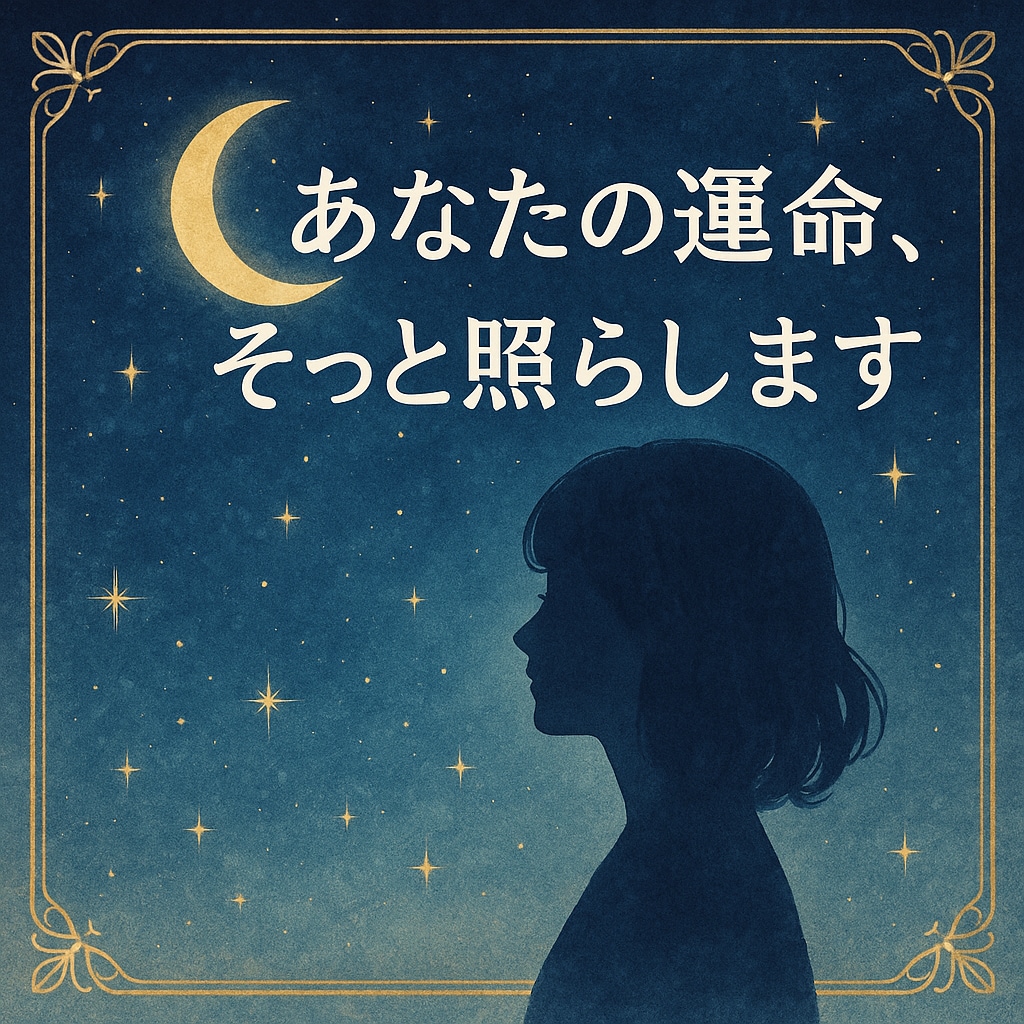 お試し価格／あなたの本質と運命を占います 星と数から“あなたらしさ”を深く読み解きます イメージ1