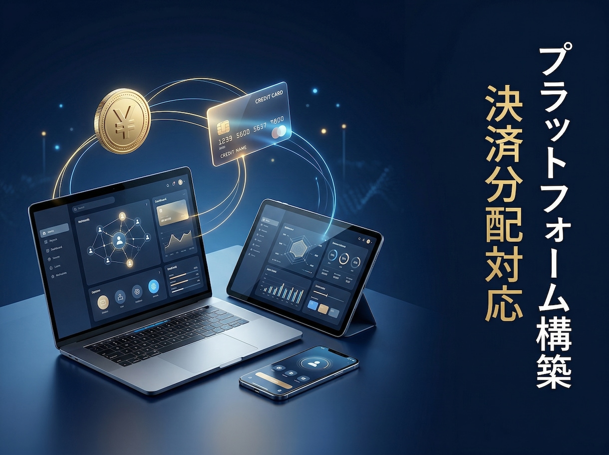 本格的なマッチングサイト・独自SaaS開発します 新規事業のアイデアを最速で形に。決済分配やチャット機能も実装 イメージ5