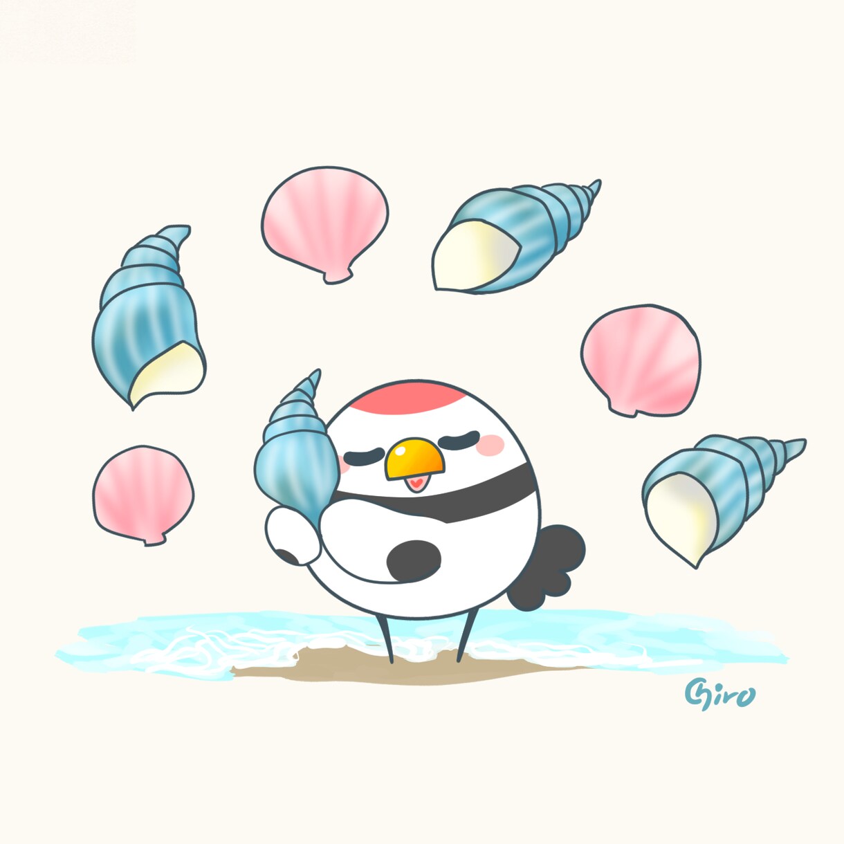 写真からまるかわいいキャラクターのイラスト描きます 可愛く癒されイラストを作成いたします！アイコン１つプレゼント イメージ9