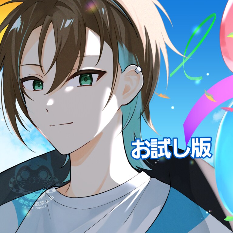 お試し版・キャラクターイラストお描きします アイコンや立ち絵から小説の表紙まで イメージ1