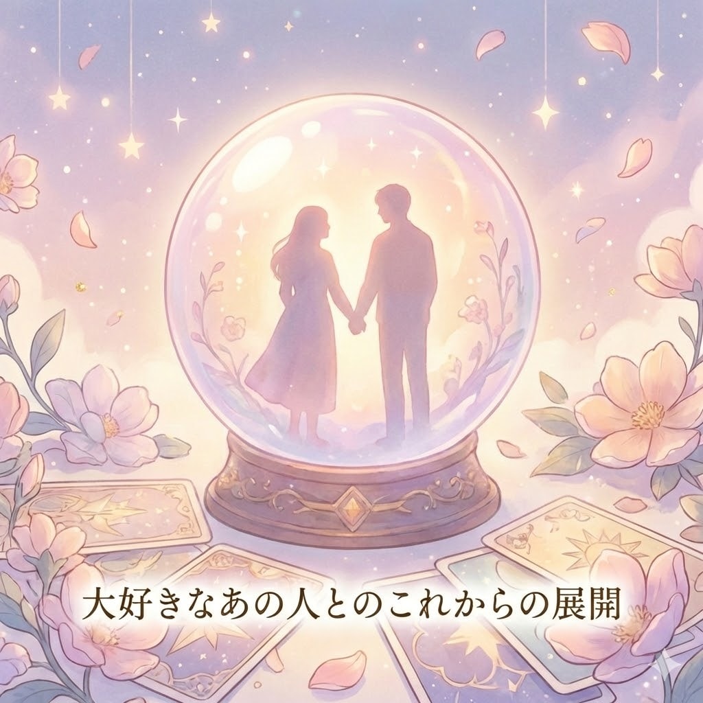 大好きなあの人とのこれからの展開を占います あの人が言葉にできない想い、私が代わりにそっと通訳します イメージ1