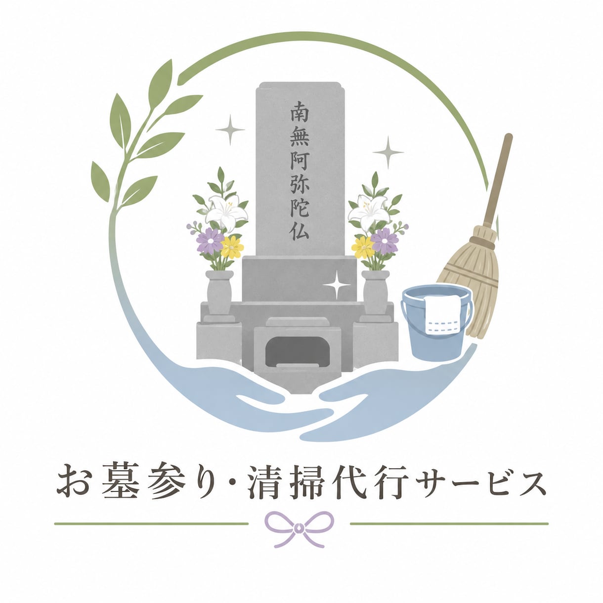 緑ヶ丘霊園・川崎近辺のお墓参り代行・清掃をします ～故人様のお墓を真心込めて、お墓参りお掃除をいたします～ イメージ2