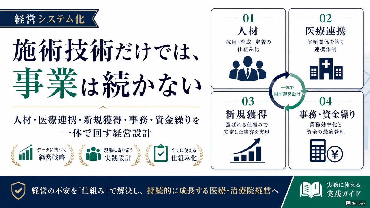 ひとり施術所を年商１億超えの施術所に導きます 訪問鍼灸マッサージ施術所の年商１億超えロードマップを伝授 イメージ3