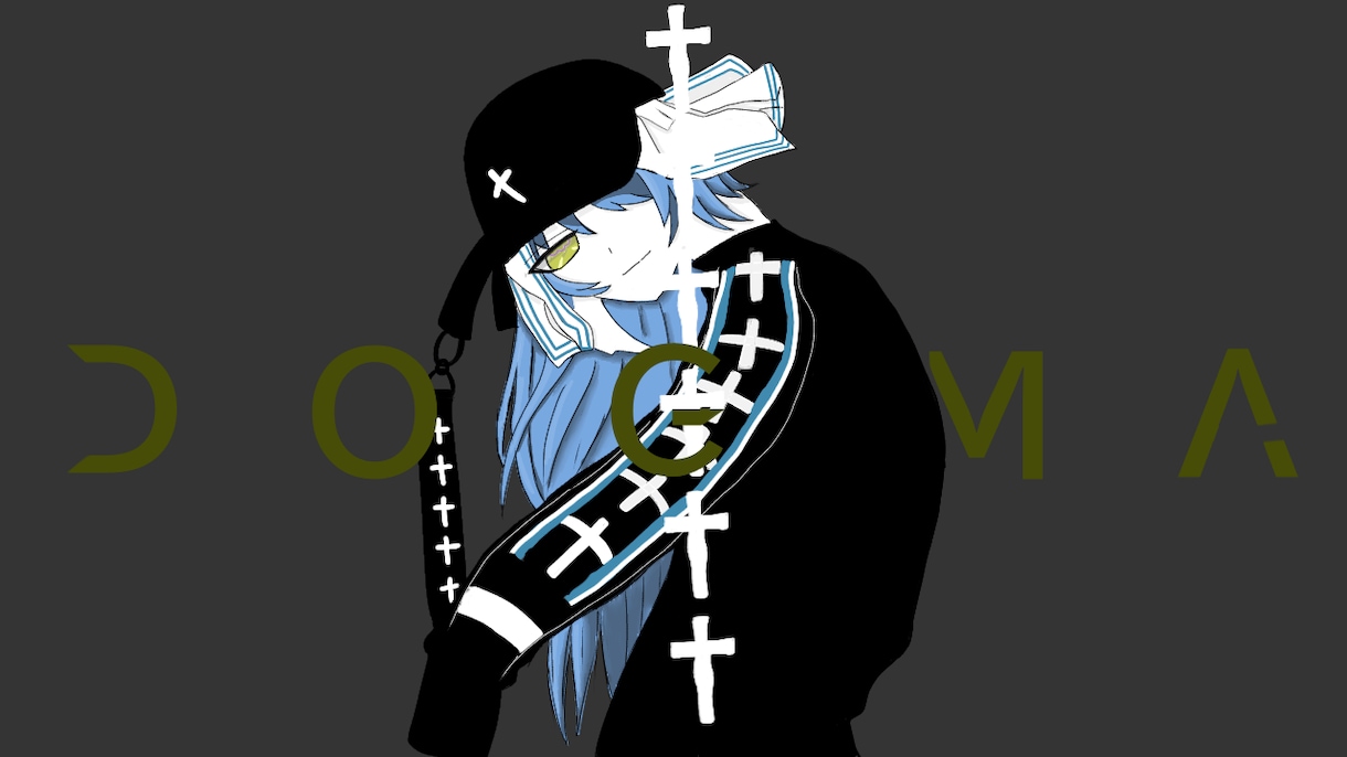 曲パロ・歌ってみたサムネ描きます 曲パロ・歌ってみたサムネ描かせてください。 イメージ4