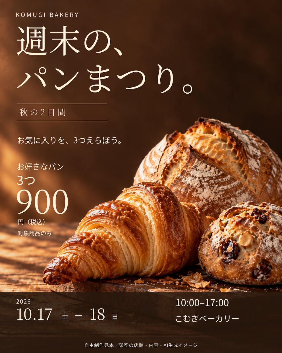 お店のインスタ画像3枚と投稿文を作成します 写真なしでOK。営業案内・季節メニューを画像と文章でまとめて イメージ2