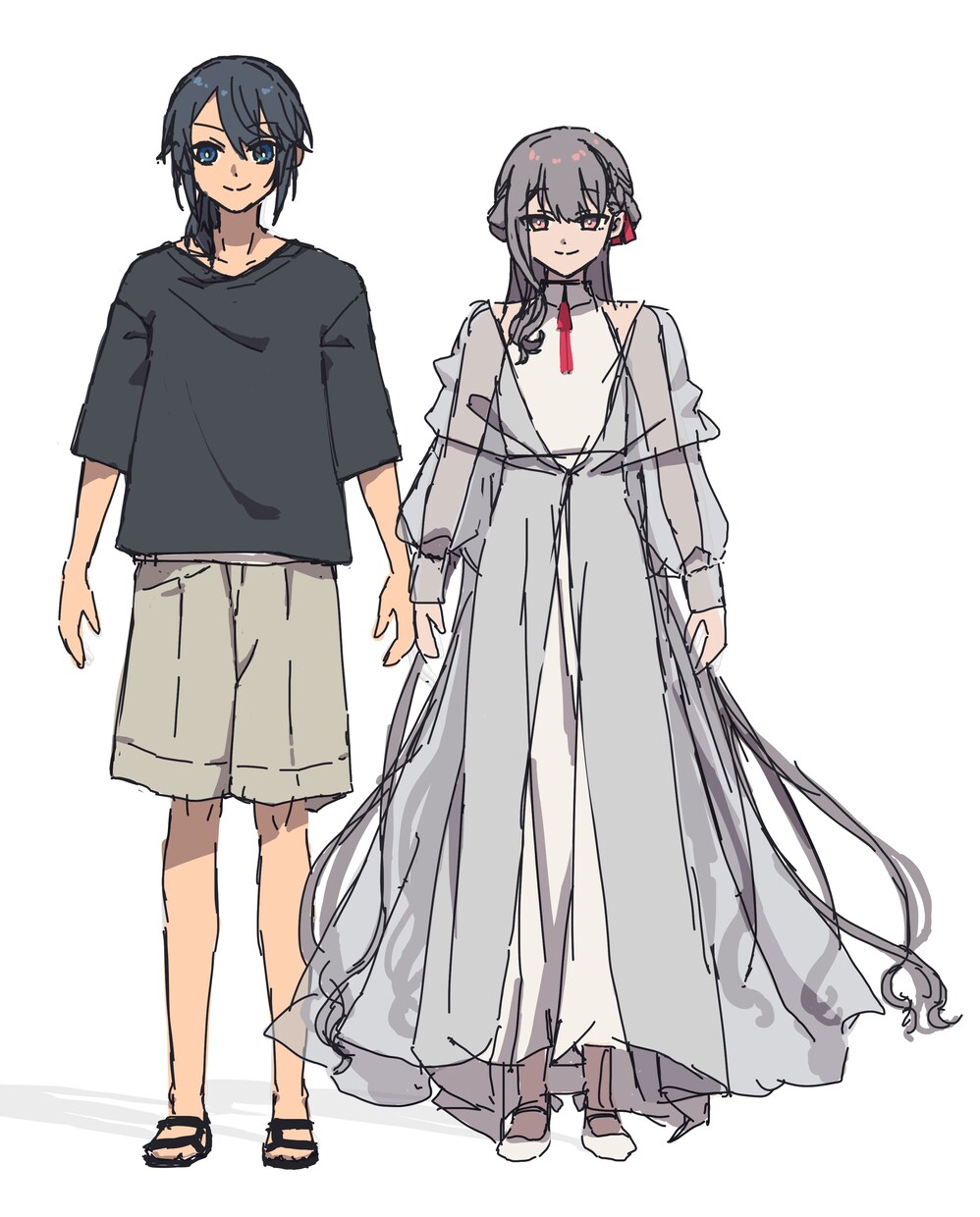 TRPGなどに使える立ち絵・アイコン描きます 合わせ立ち絵、目パチアニメーション対応できます！ イメージ6