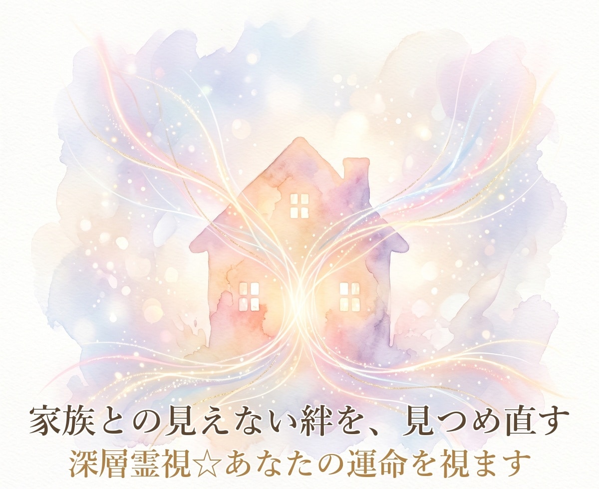深層霊視☆あなたの運命を視ます 仕事運・宿命など人生全般を深層霊視で見通し導きます イメージ4