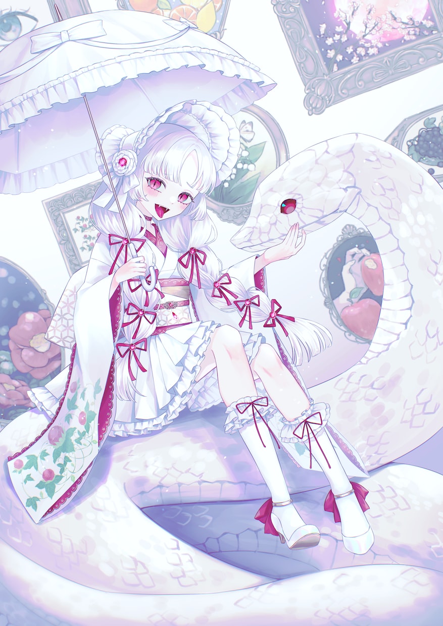 繊細な厚塗りキャラクターイラスト制作いたします 動画や立ち絵、アイコン、ヘッダーや一枚絵など幅広く！ イメージ10
