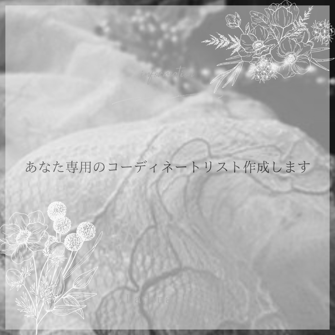 今すぐ買えるコーディネートリスト作成します あなたの服の悩み、一緒に解決しましょう！ イメージ1