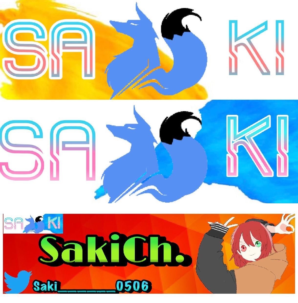 YouTube、Twitterのヘッダー作ります かわいい、かっこいいヘッダー作ります！！ イメージ2