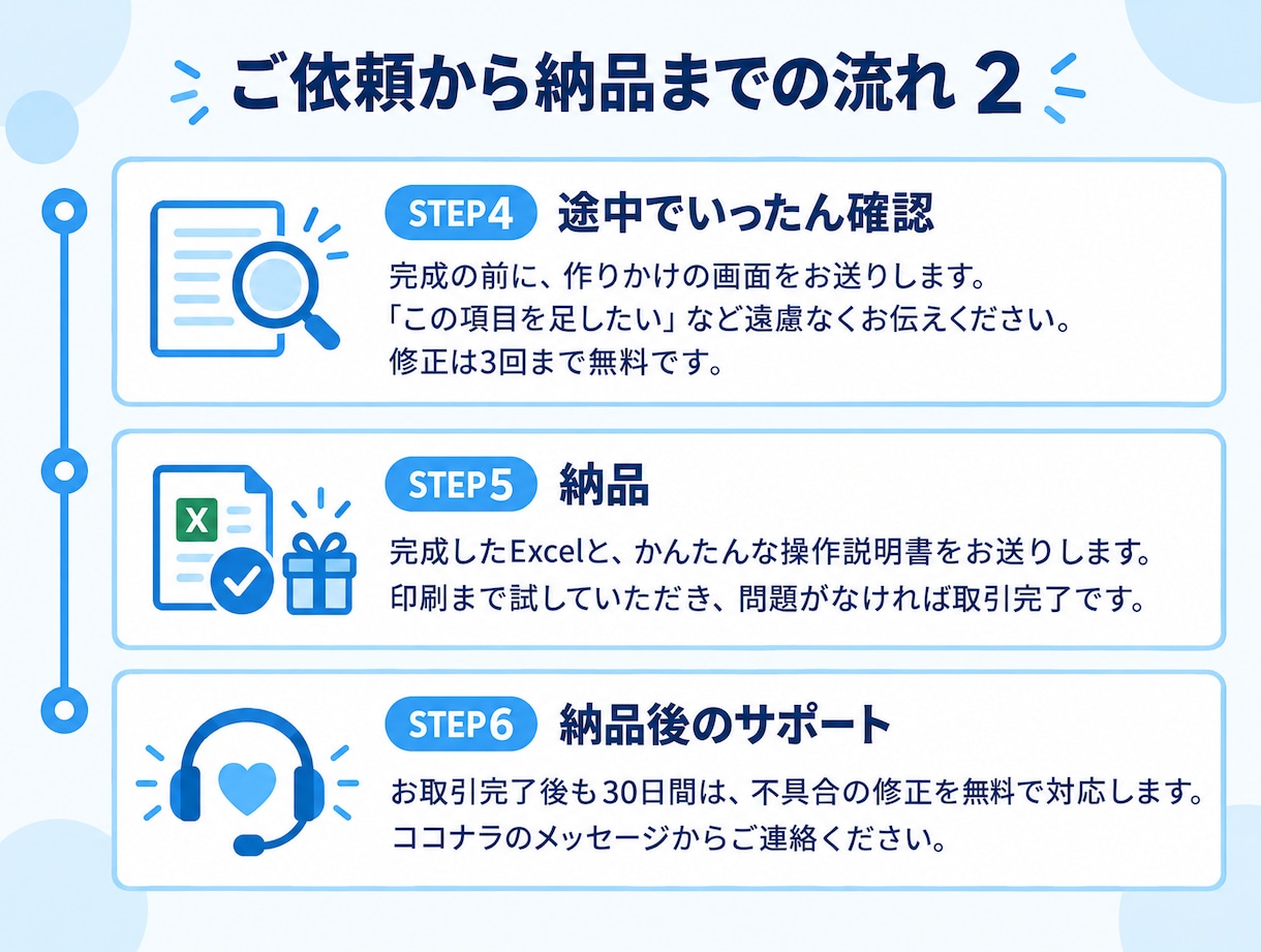 現役薬剤師が薬局の請求書・送付状を自動作成します チェックして印刷するだけ。マクロ不要ですぐ使えます。 イメージ4