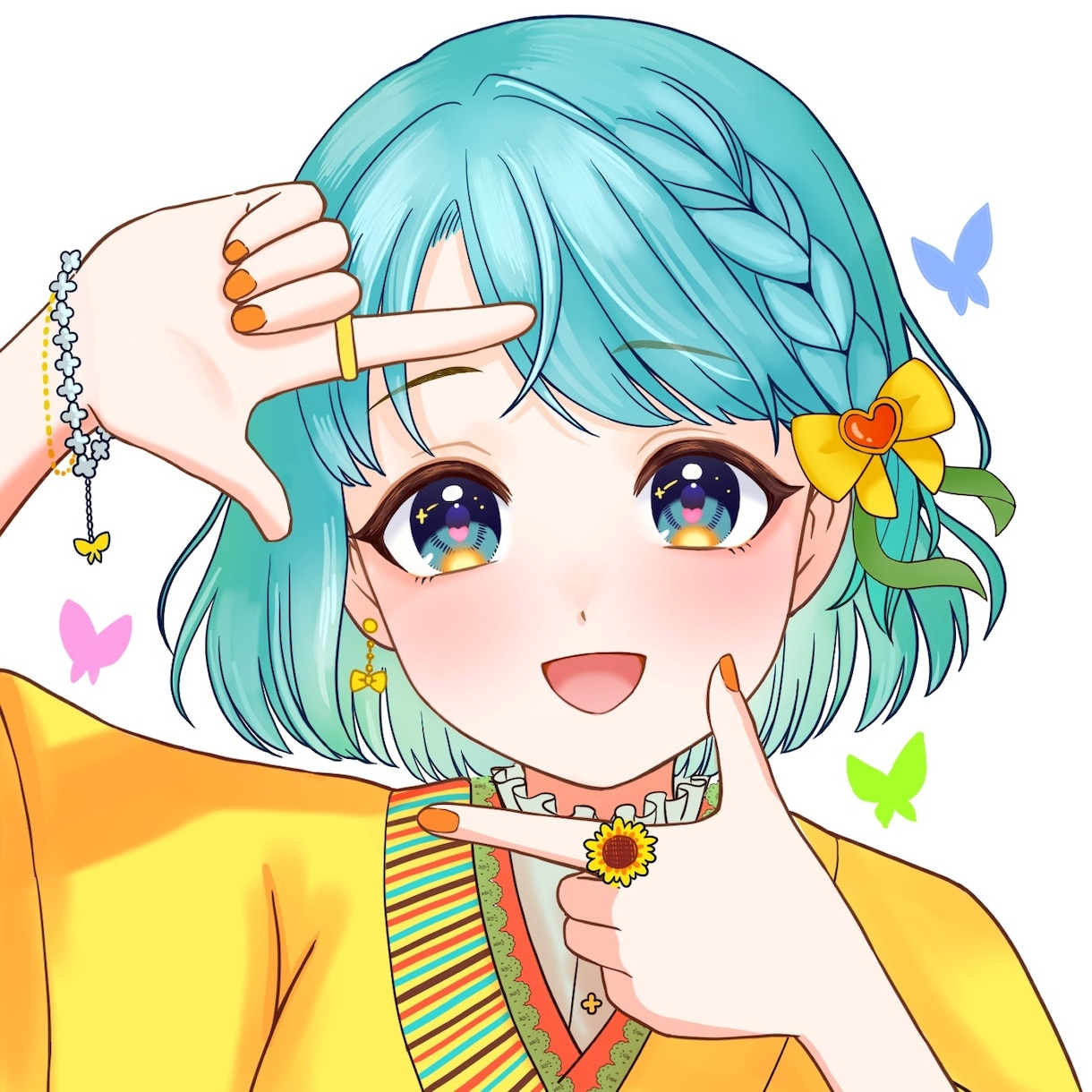 かわいい女の子を描きます アイコン・SNSイラスト・サムネなど制作いたします イメージ1