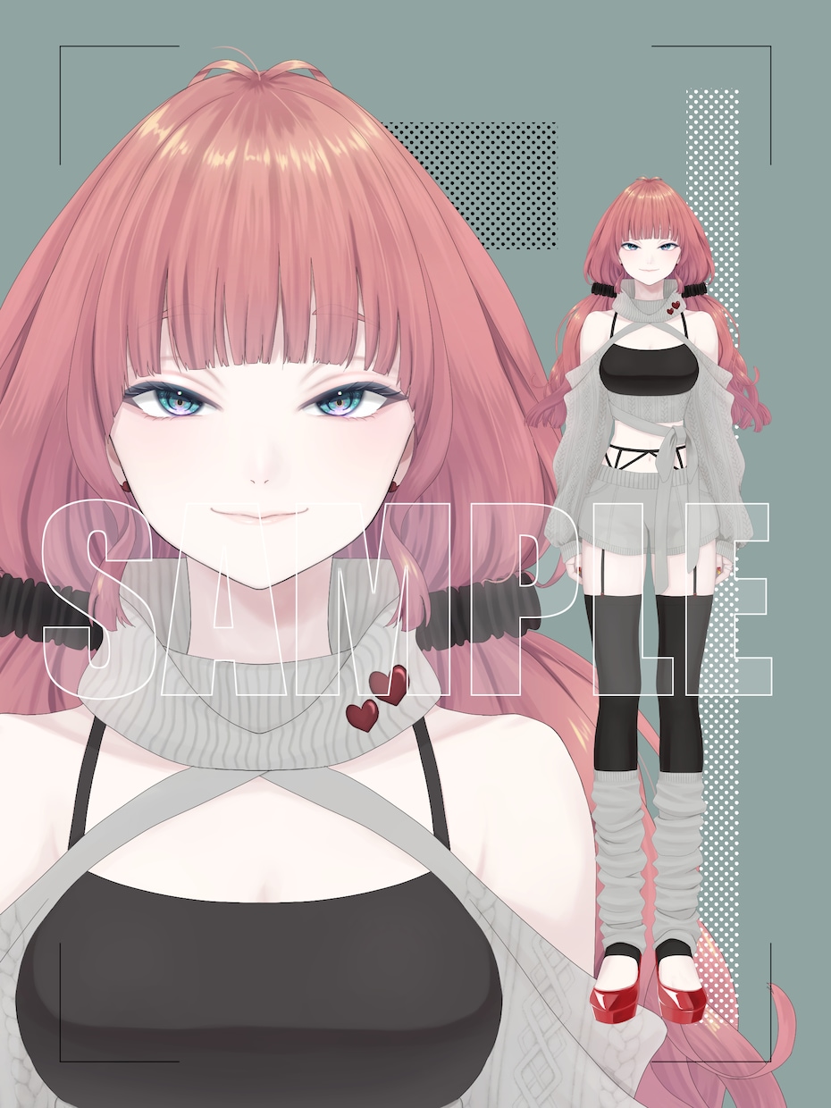 立ち絵、動画サムネイル等人物のイラスト描きます 立ち絵、一枚絵、サムネ、アイコン等幅広く制作可能です イメージ4