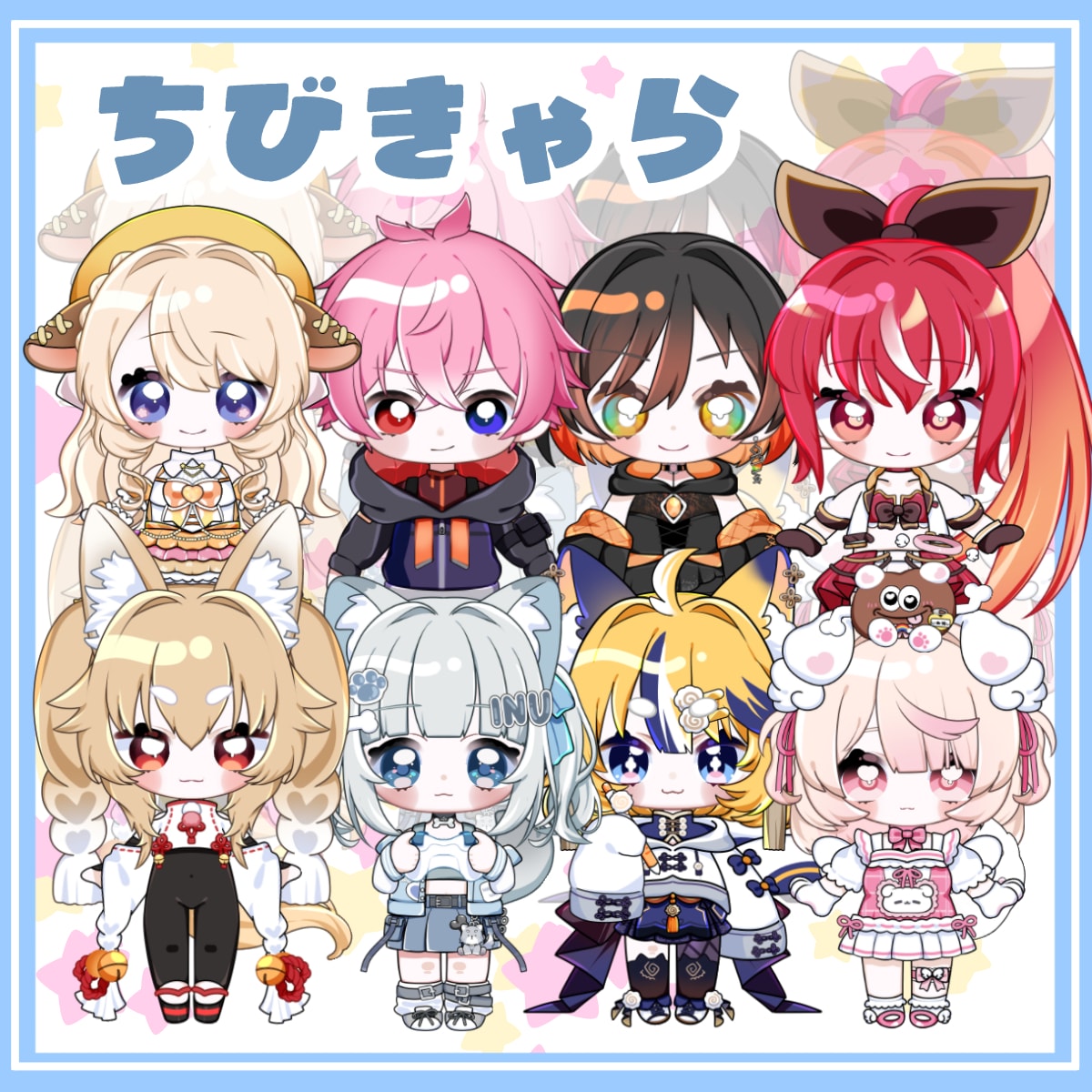 あなたのモデルをちびキャラ化！します 重たいゲームでも軽々動くLive2dはいかがですか？ イメージ2