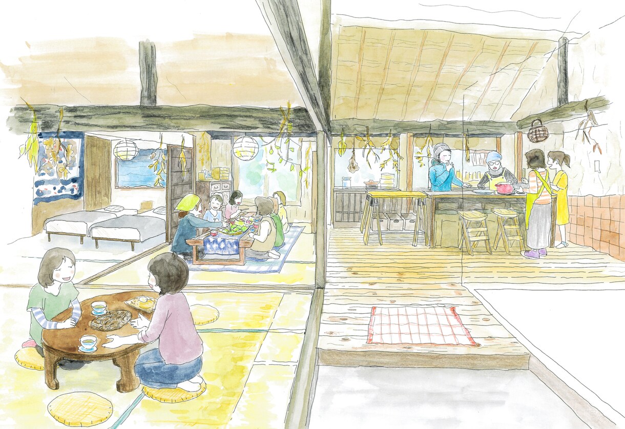 手描きのパース作成します 可愛らしいスケッチパースを作成します。 イメージ7