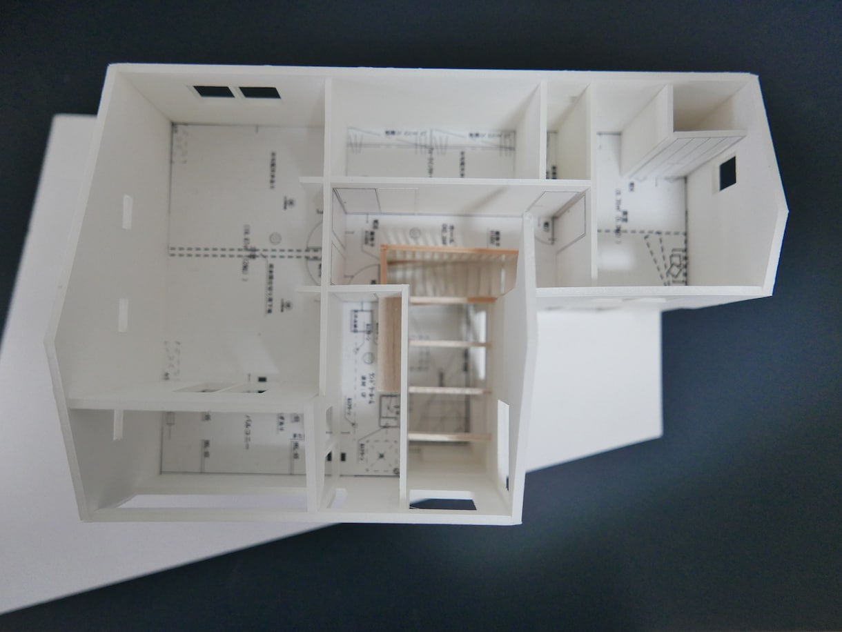 戸建住宅のスタディ模型（白模型）を製作致します 自宅等の建築者様、住宅会社様の家づくりをサポート致します！ イメージ3