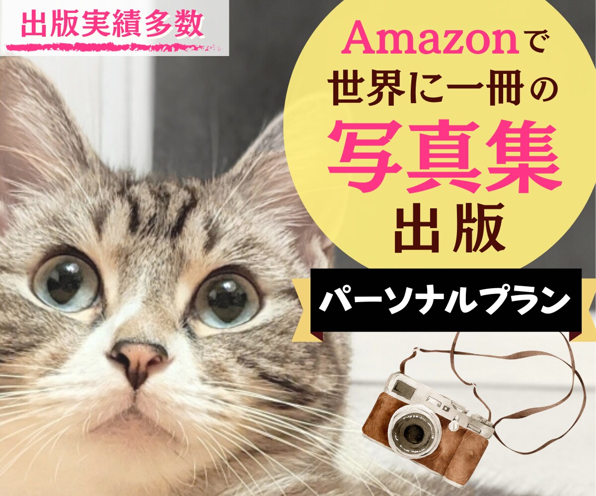 Amazon写真集出版をトータルサポートします 電子書籍・ペーパーバック・表紙をお任せ！特別パーソナルプラン イメージ1