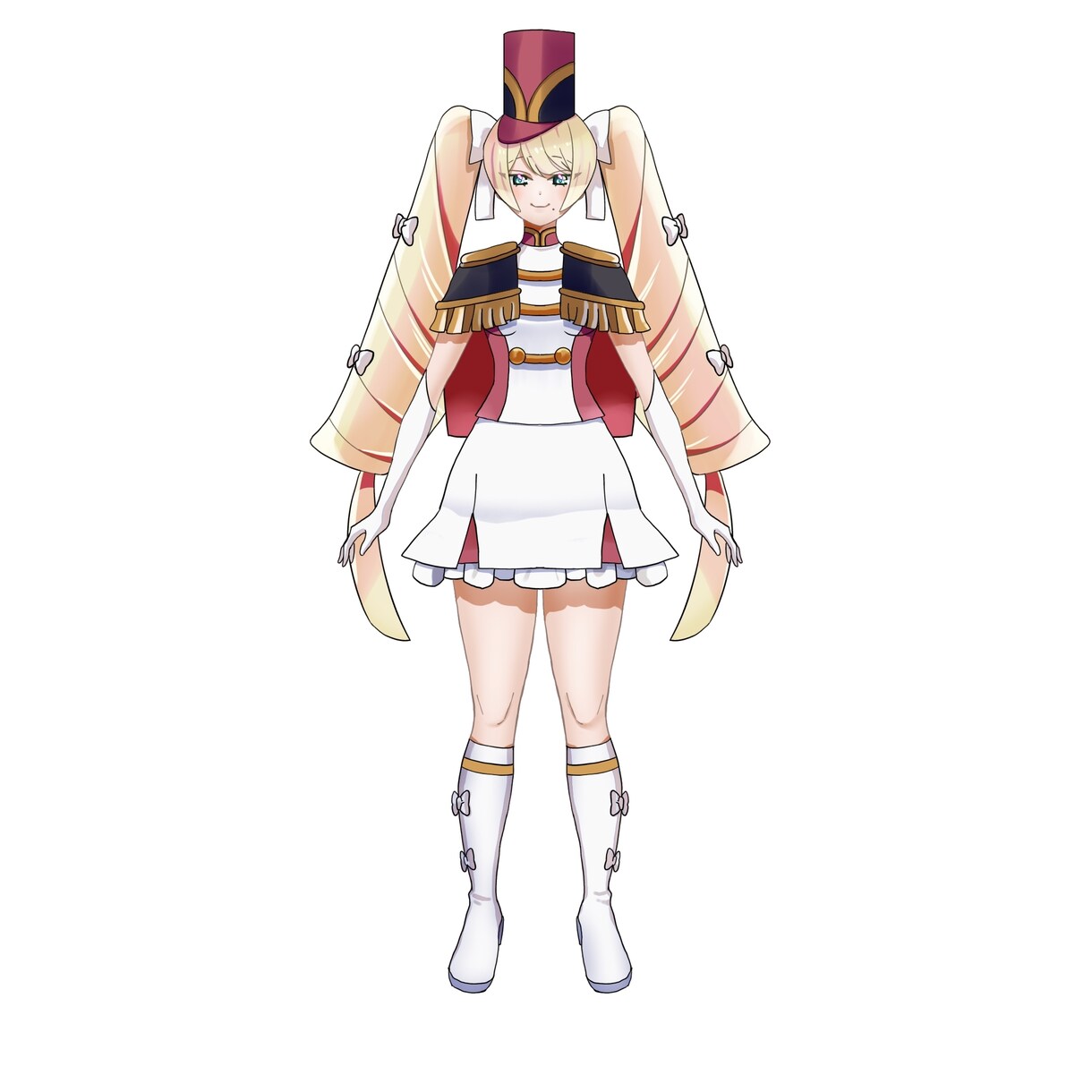 OCキャラ立ち絵描きます アニメ塗りかブラシ塗りで制作します。 イメージ3