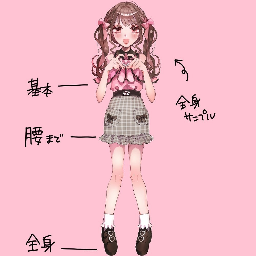 アイコンなどに♡可愛い人物イラスト描きます 装飾多デザイン歓迎・フリル無料 イメージ6