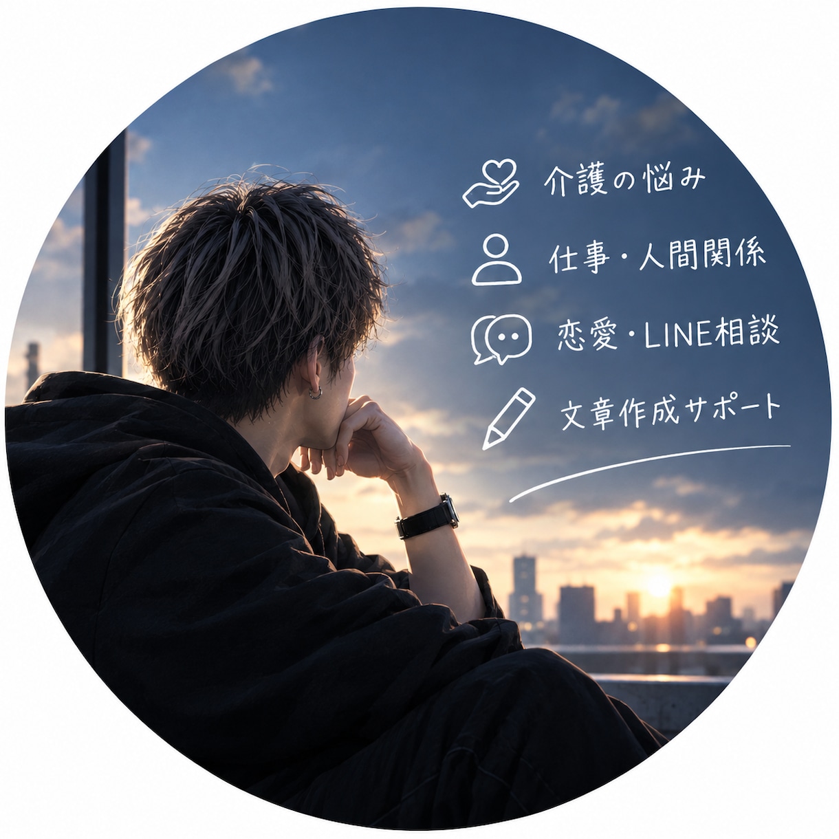 仕事・恋愛・人間関係の愚痴、なんでも聞きます 誰にも言えない悩みや愚痴、気軽に話してください。 イメージ1
