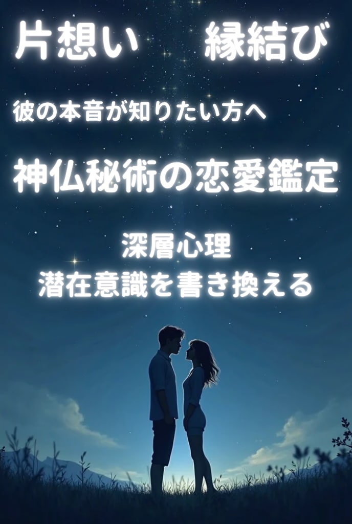 縁むすび片思い占い┃神通力で奇跡の恋を導きます 密教ヒーラーが導く、想いが届く至高の鑑定ヒーリング イメージ1