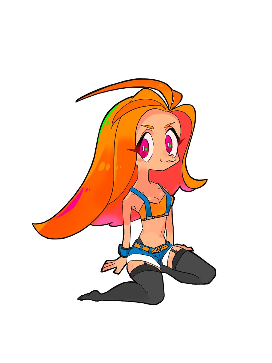サブカル的なデフォルメのかわいい女の子を描きます 2枚目のようなカートゥーン調も描けます。 イメージ2